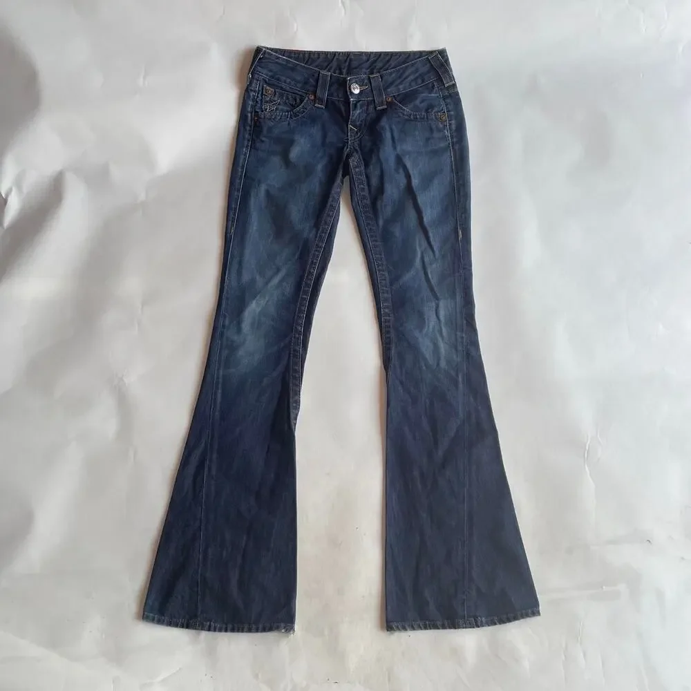 Title: Vintage True Religion Low Rise Flare Jeans Size 26